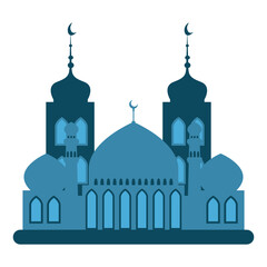 Cute Mosque Illustration