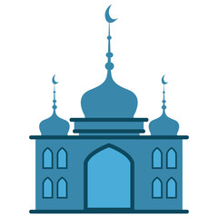 Cute Mosque Illustration