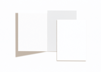  Invitation and Greeting Cards mockup for showcasing designs with a clean and minimalist feel, perfect for branding presentations, event planners, and stationery designers.