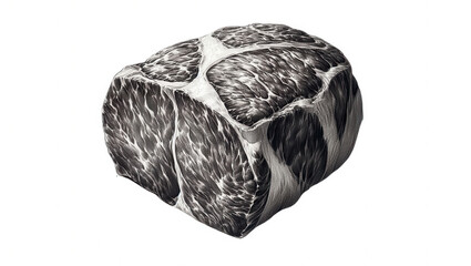 Obraz premium Expert guide to butchering techniques for prime beef cuts in culinary arts