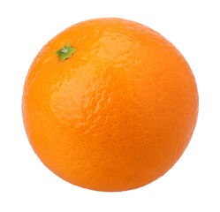 Orange fruit isolated, transparent PNG, PNG format, cut out, single