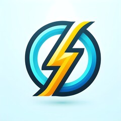 lightning icon vector illustration