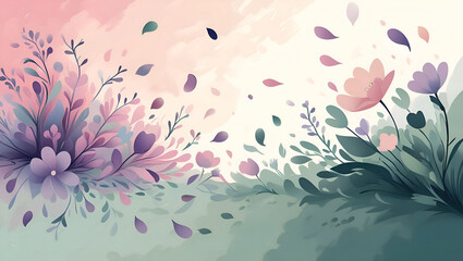 abstract floral background
