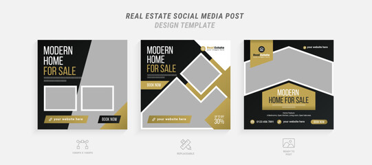 Home for sale real estate social media post