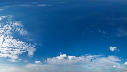 blue sky background with white clouds during day panorama