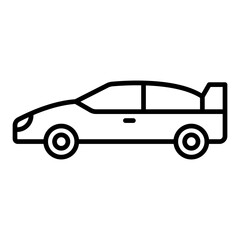 Fototapeta premium Car Icon