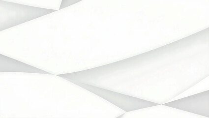 Abstract white background with texture pattern, wave layered geometric triangle shapes, white and grey glossy squares, abstract tech banner design. Graphic design element stripes concept for web, flye