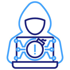 Cyber Attack Icon