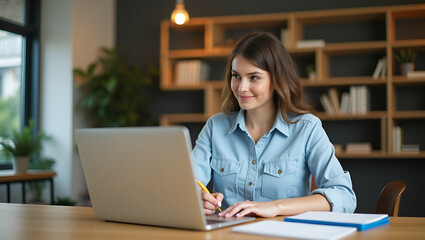 Empowering Young Female Students: E-Learning and Remote Work from Home with Digital Education Tools