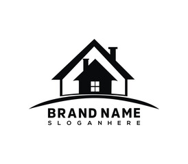 Real Estate Logo Design, icon Logo design house design 