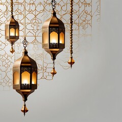 Warm light spills from a lantern casting a soft glow on the surrounding tealights