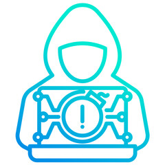 Cyber Attack Icon