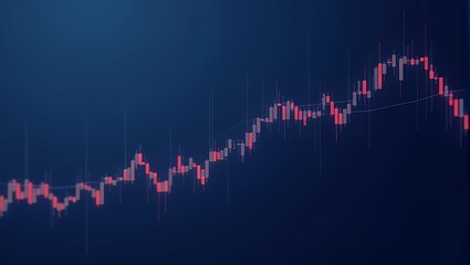 Fototapeta premium Stock Market Decline and Financial Crisis