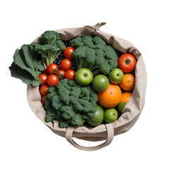 Fresh Harvest in Reusable Tote Bag