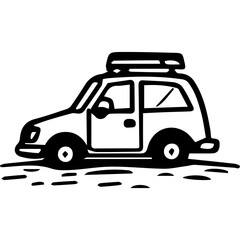 vector illustration of a car