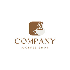 Charming Coffee Shop Logo Design: Unique Branding for Cafés, Emphasizing Warmth and Community in a Stylish and Inviting Aesthetic.