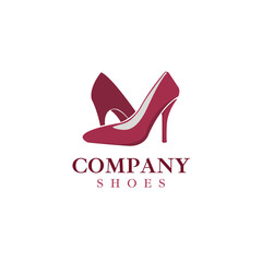 Obraz premium Stylish Shoe Logo Design: Elegant Branding for Footwear Businesses, Highlighting Fashion, Comfort, and Quality in a Chic and Eye-Catching Aesthetic