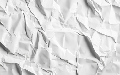 crumpled white paper