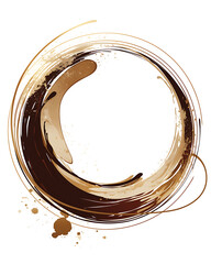 Coffee and accessories concept  illustrations for wallpaper or advertising