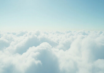 Blue sky and white clouds
