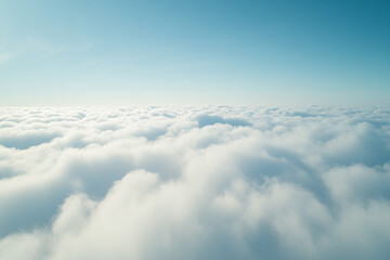 Blue sky and white clouds