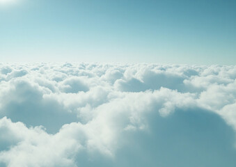 Fototapeta premium Blue sky and white clouds