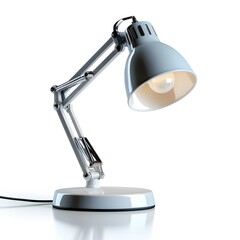 study lamp, very aesthetic, clean and clear illustrations
