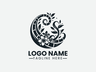 Traditional Penjor Nyepi Logo