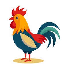 rooster no background