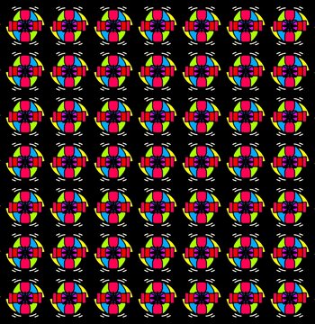 abstract seamless pattern