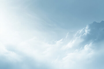 Fototapeta premium Blue sky and white clouds