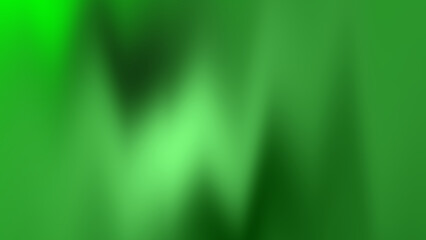 Abstract Green Waves in Nature with a Dynamic Flowing Motion Captured in a Blurry Manner