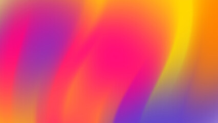 Vibrant Abstract Gradient with Warm Colors and Blurred Pastel Shades