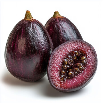 High-quality close-up image of Bacaba fruit on a white background.