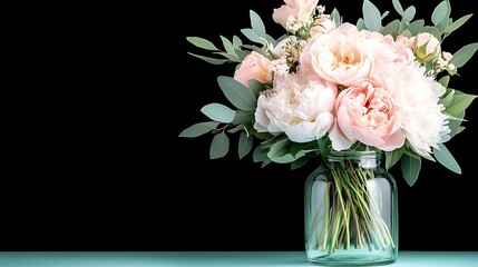 Obraz premium Spring action blooming flower arrangement nature-inspired flora elegant viewpoint