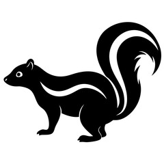 Fototapeta premium squirrel on white background