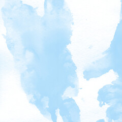 Abstract Blue and Black Ink Wash Artistic Background Texture