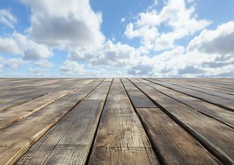 Blue sky and white clouds