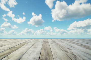 Blue sky and white clouds
