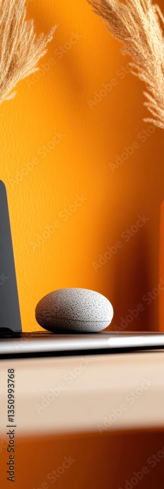Aufkleber hybrid workspace innovation minimalist wireless presenter with sleek ergonomic design - empowering r