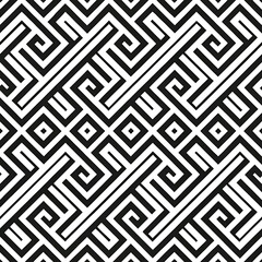 Seamless geometric pattern illustration