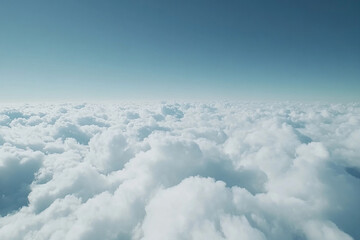 Blue sky and white clouds
