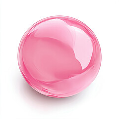 Obraz premium ピンクの液体のイラスト Generated image