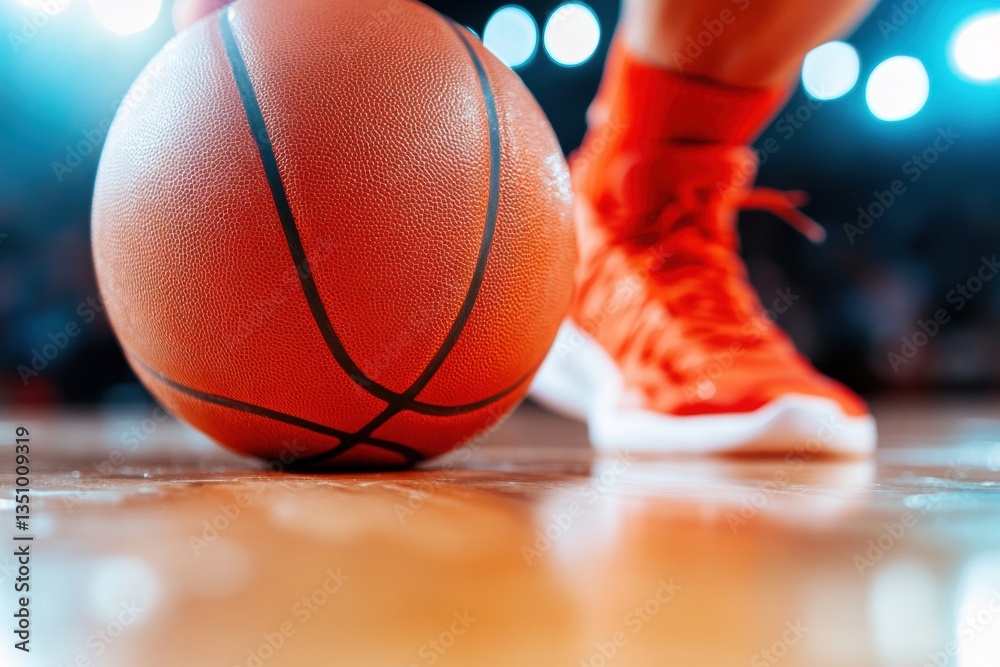 Poster dynamic performance vision high-intensity basketball clash capturing gen z athletic optimization in 