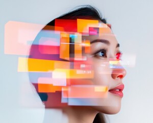 Prismatic Digital Identity Immersive AI-Driven Visual Narrative Exploring Multiverse of Personal Branding through Vibrant Mixed-Reality Aesthetics