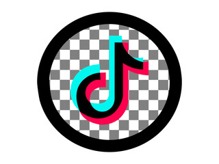 tiktok logo icon vector And Icon. 