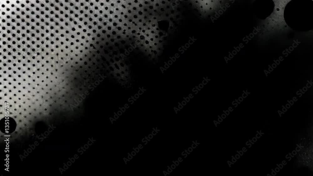 Poster gradient halftone dots create a grunge background effect generative ai