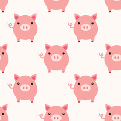 Pig pattern background