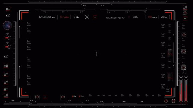 Futuristic Hud Screen 