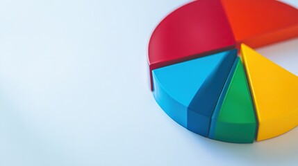 Fototapeta premium Abstract business diagram showcasing modern, clean design for professional concepts. 